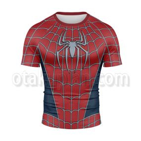 Spider Hero Raimi Rash Guard Compression Shirt