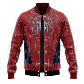 Spider Hero Raimi Varsity Jacket