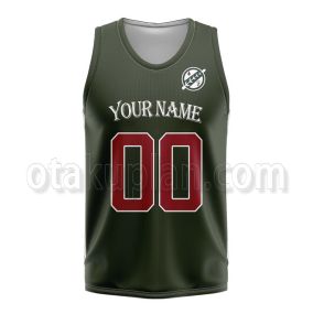 Wars Boba Fett Custom Name and Number Basketball Jersey