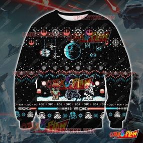 Star Wars Galactic Empire 3D Print Ugly Christmas Sweatshirt