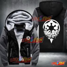 Wars Galactic Empire Logo Fleece Winter Jacket