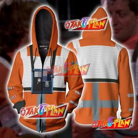 Wars X-wing Pilot Cosplay Zip Up Hoodie Jacket