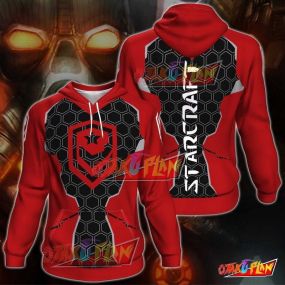 Starcraft Game All Over Print Pullover Hoodie