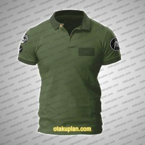 Stargate Sg-1 Green Polo Shirt