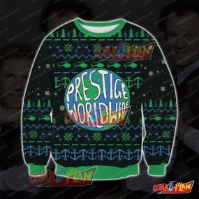 Step Brothers Prestige Worldwide 3D Print Ugly Christmas Sweatshirt