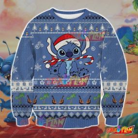 Stitch 2310 3D Print Ugly Christmas Sweatshirt