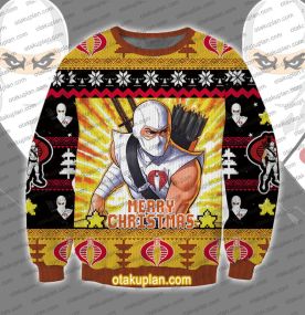 Storm Shadow Old School Ninja GI Joe Ugly Christmas Sweatshirt