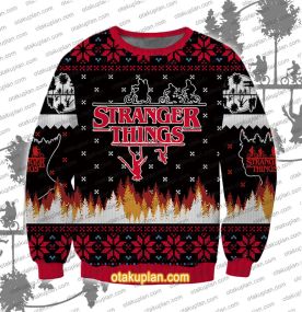 Stranger Things Ugly Christmas Sweatshirt