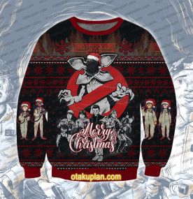Stranger Things Who You Gonna Call 3D Printed Ugly Christmas Sweatshirt