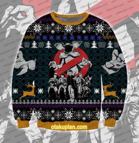 Stranger Things Who You Gonna Call Premium Ugly Christmas Sweatshirt