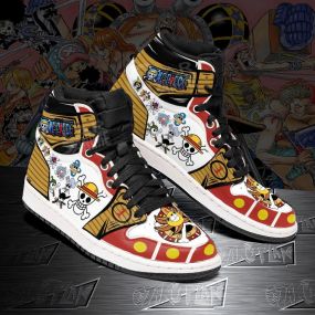 Straw Hat Pirates Jolly Roger Shoes Custom Made Anime One Piece Sneakers