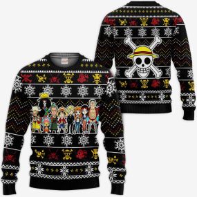 Straw Hat Pirates Ugly Christmas Sweater One Piece 1 Hoodie Shirt