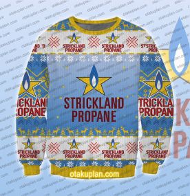 Strickland Propane King of the Hill Ugly Christmas Sweatshirt