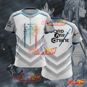 Sword Art Online White T-shirt