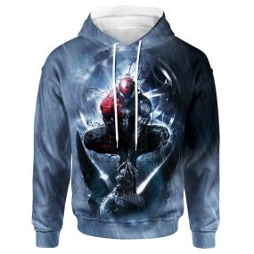 Symbiote Spider-man Hoodie / T-Shirt