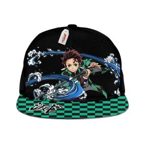 Taniro Cap Water Breathing Kimetsu Snapback Anime Hat