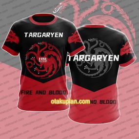 Targaryen Fire And Blood T-shirt