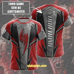 Tekken Jin Kazama Custom Name T-shirt