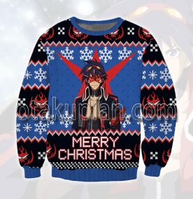 Tengen Toppa Gurren Lagann Simon 3D Printed Ugly Christmas Sweatshirt