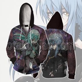 That Time I Got Reincarnated as a Slime Tempest Rimuru Devil Cosplay Zip Up Hoodie