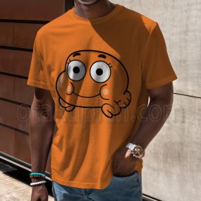 The Amazing World Of Gumball Darwin Watterson Head Cosplay T-Shirt