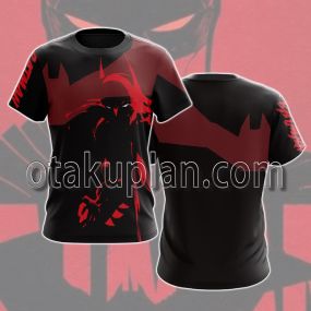 The Batman 2022 Silhouette Art Cosplay T-shirt
