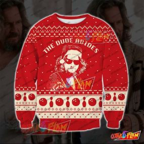 The Big Lebowski 3D Print Ugly Christmas Sweatshirt V4