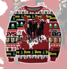 The Boys 3D Printed Ugly Christmas Sweatshirt