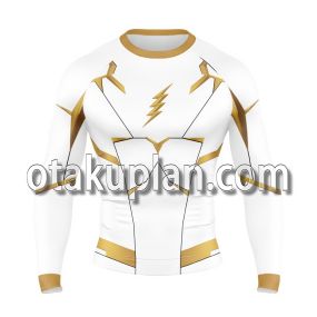 The Flash 5 Godspeed Long Sleeve Rash Guard Compression Shirt