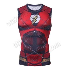 The Flash Compression Justice League Tank Top