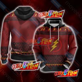 The Flash Knitting Style Unisex 3D Hoodie