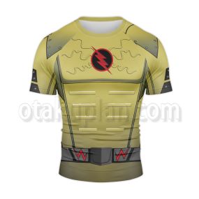 The Flash Reverse Flash Rash Guard Compression Shirt
