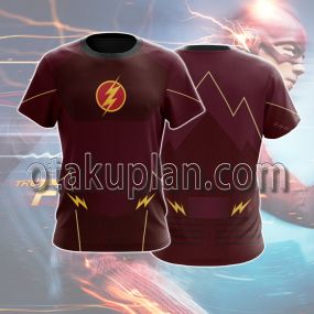 The Flash Season 1 Bartholomew Henry Barry Allen Cosplay T-shirt