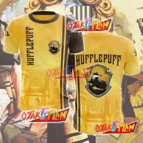 The Hogwarts Castle Hufflepuff Harry Potter Unisex 3D T-shirt