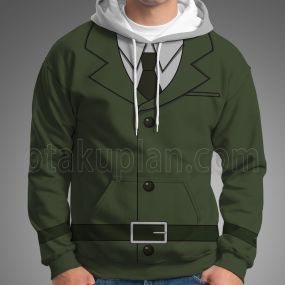 The Iron Giant Mansely Suit Cosplay Hoodie