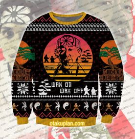 The Karate Kid Hideo Miyagi 3D Printed Ugly Christmas Sweatshirt