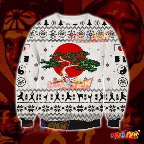 The Karate Kid Miyagi-Do 3D Print Pattern Ugly Christmas Sweatshirt