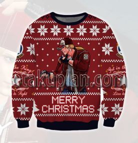 The King Of Fighters KOF Terry Bogard 3D Printed Ugly Christmas Sweatshirt