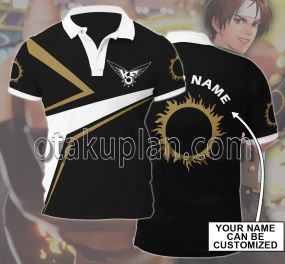 The King Of Fighters Kyo Kusanagi Custom Name Polo Shirt