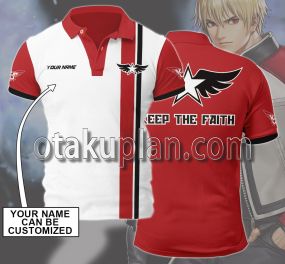 The King Of Fighters Rock Howard Custom Name Polo Shirt