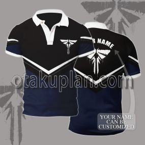 The Last of Us Part II Black Custom Name Polo Shirt
