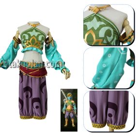 The Legend Of Zelda Breath Of The Wild Link Full Set Cosplay Costume