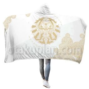 Zelda Tears of the Kingdom Totem Hooded Blanket