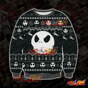 The Nightmare Before Christmas 3D Print Ugly Christmas Sweatshirt V2