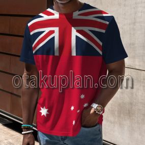 The Prince Of Tennis II U-17 World Cup Anime for Australian Team Cosplay T-shirt