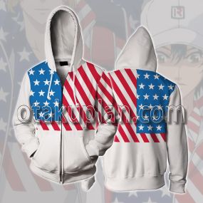 The Prince Of Tennis U 17 World Cup Ryoma Echizen Cosplay Zip Up Hoodie