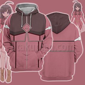 The Strongest Tank S Labyrinth Raids Manicia Pink Cosplay Hoodie