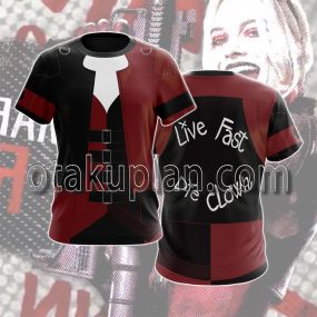 The Suicide Squad Harley Quinn Cosplay T-shirt