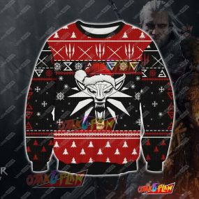 The Witcher 1809 3D Print Ugly Christmas Sweatshirt