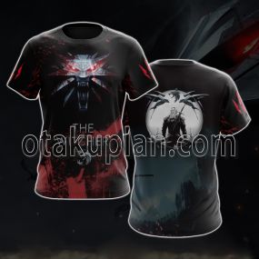 The Witcher 3 Wild Hunt Black Cosplay T-shirt
